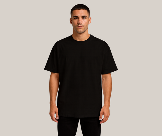 Oversize T-shirt med tryck – Streetwear i hög kvalitet