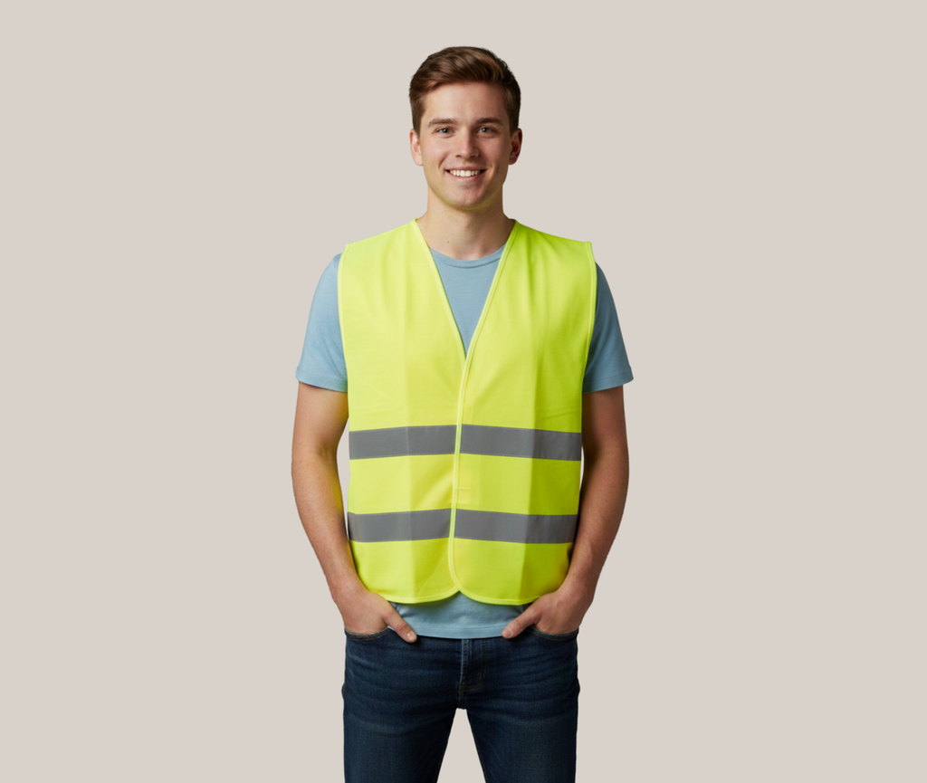 Varselväst med tryck – Hög synbarhet