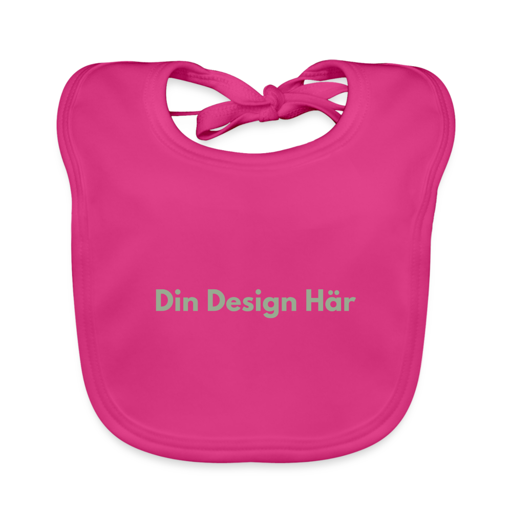 ULTRA PRINT STUDIO fuchsia / En storlek Spreadconnect Ekologisk babyhaklapp Ekologisk babyhaklapp