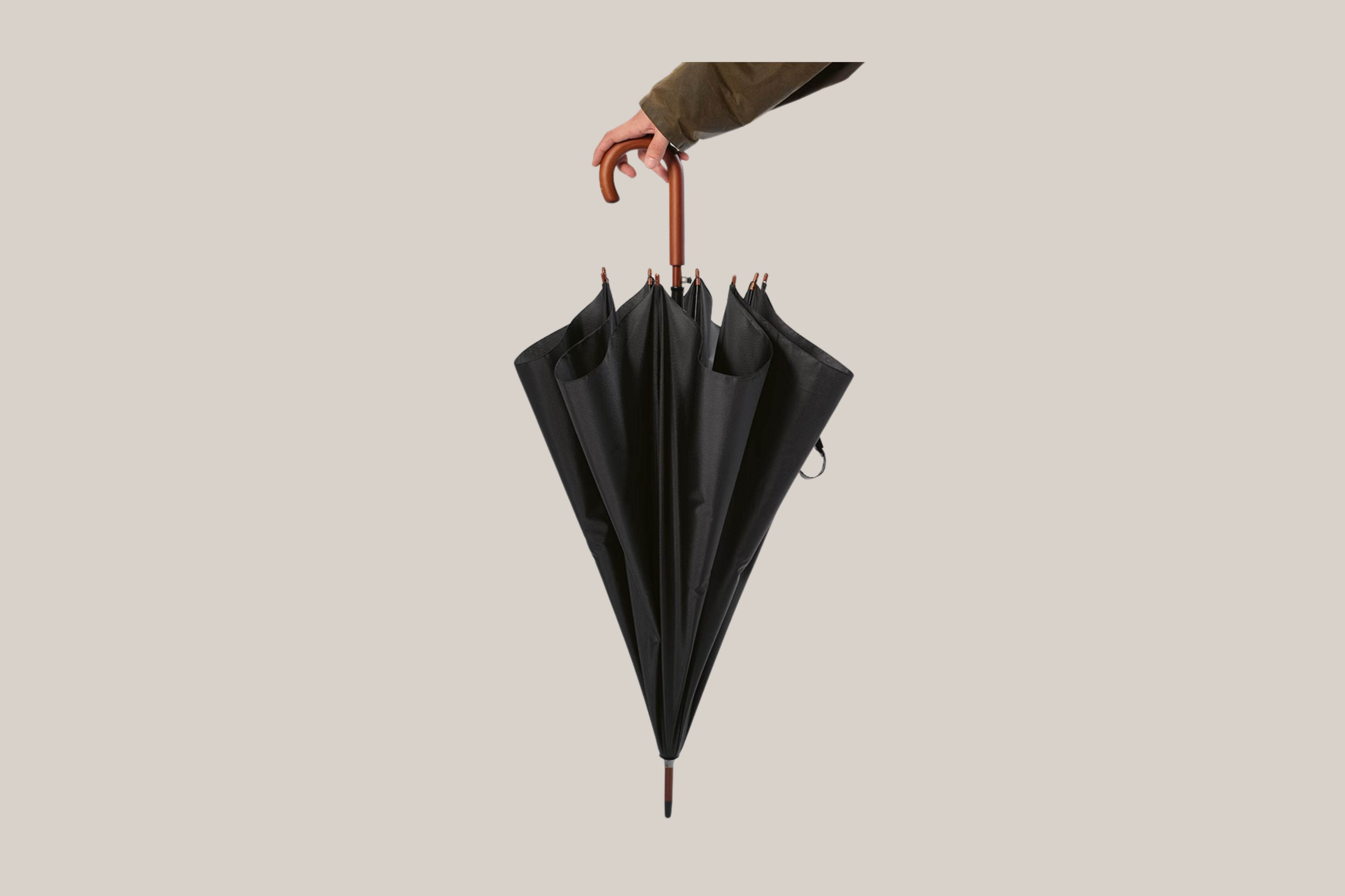 Paraply med eget tryck – Stilrent, robust & vattentätt för alla väder