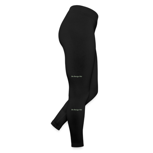 Jerseyleggings dam - svart