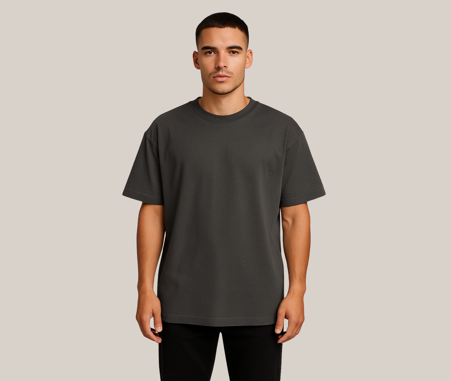 Oversize T-shirt med tryck – Streetwear i hög kvalitet