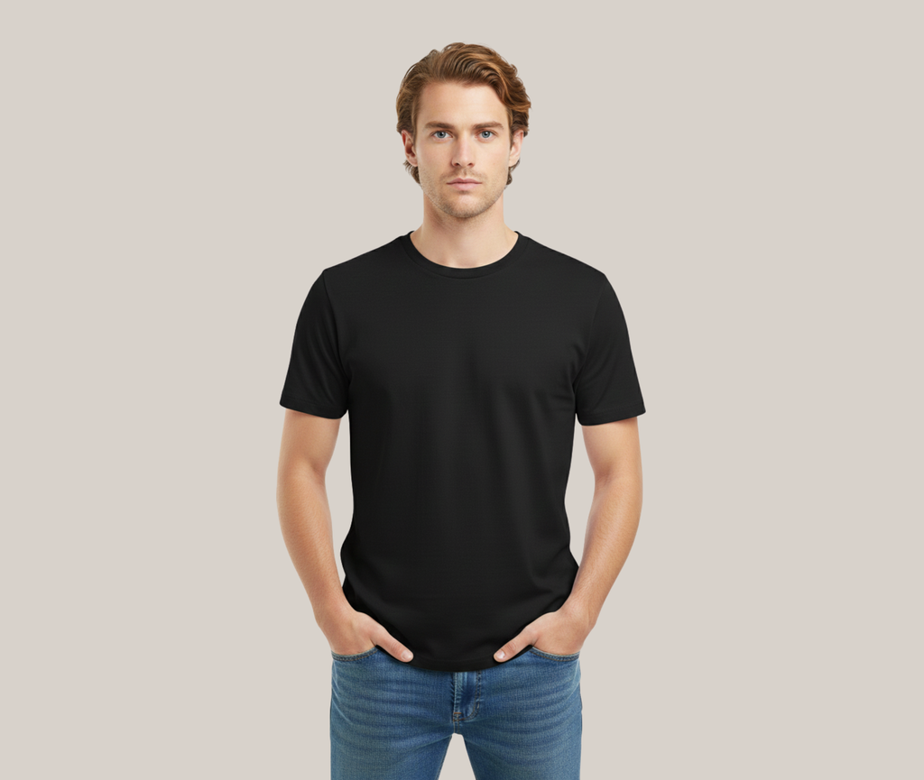 Unisex t-shirt med eget tryck – premium kvalitet för företag, event och vardag