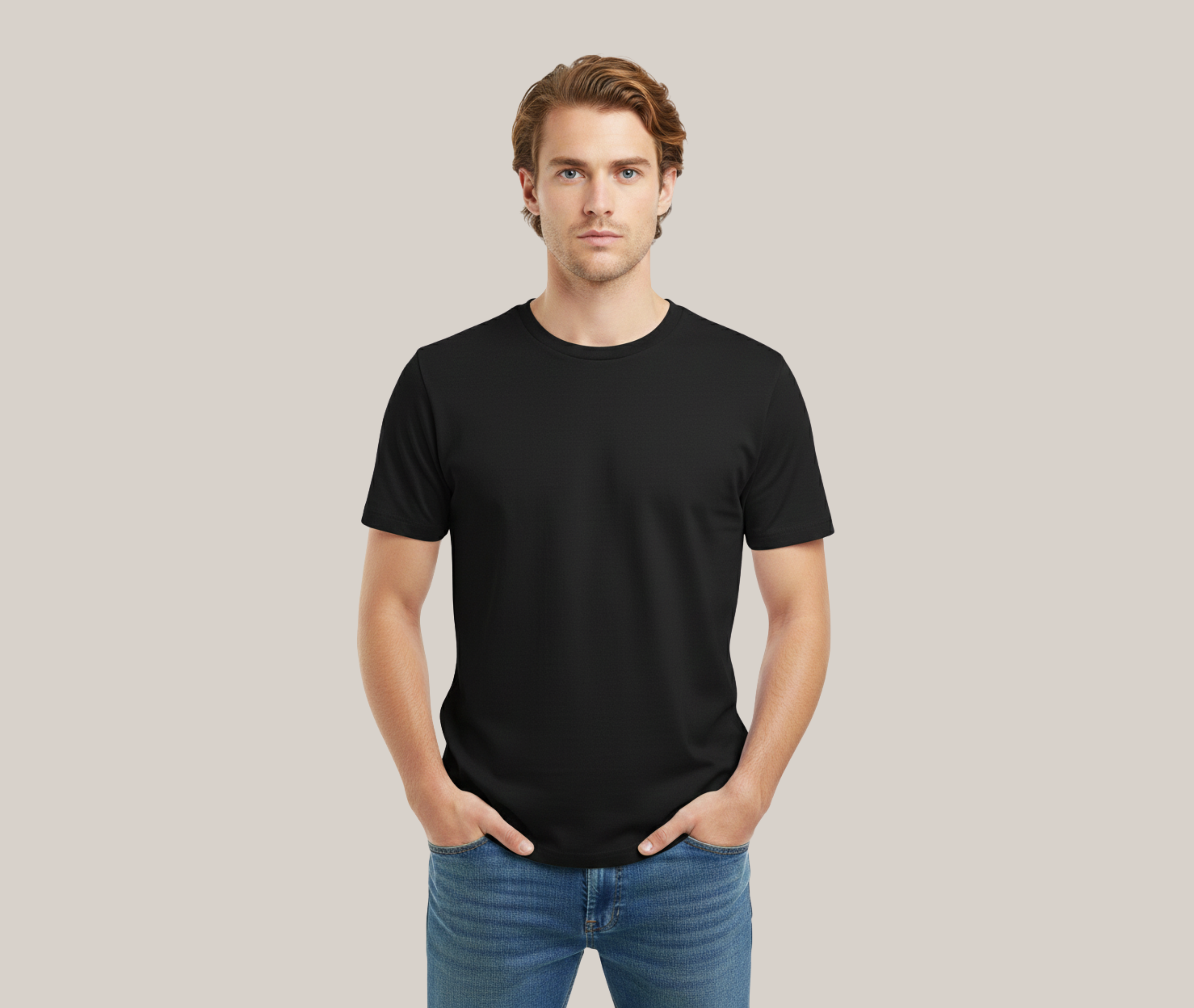 Unisex t-shirt med eget tryck – premium kvalitet för företag, event och vardag