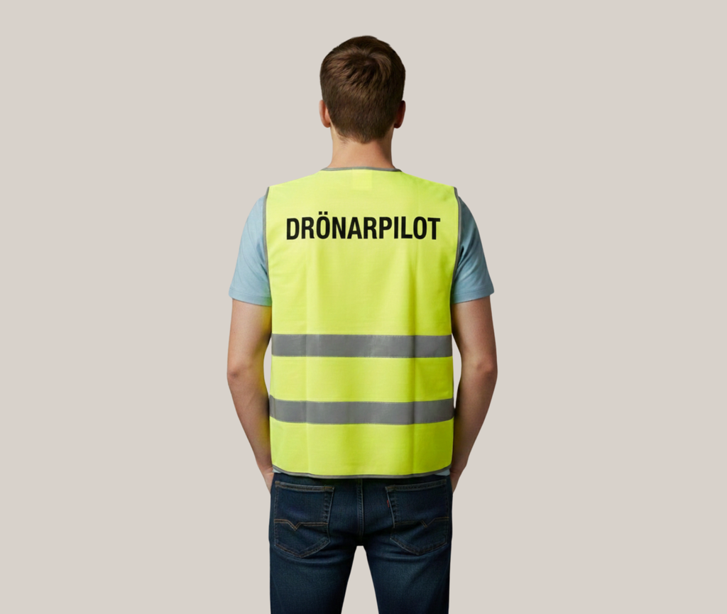 Varselväst med tryck – Hög synbarhet