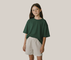 Oversize Barn T-shirt med tryck – Premium kvalitet