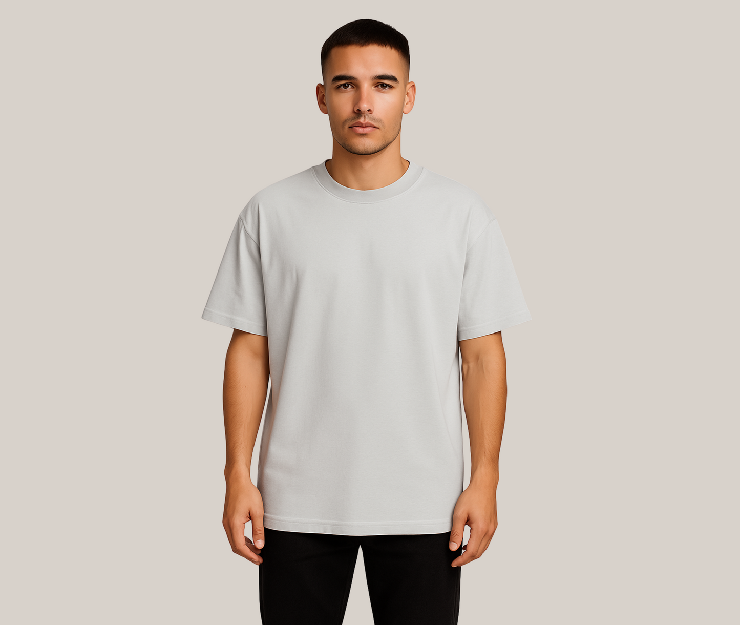 Oversize T-shirt med tryck – Streetwear i hög kvalitet