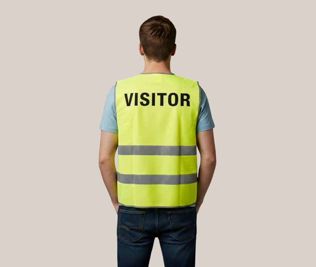 Varselväst med tryck – Hög synbarhet