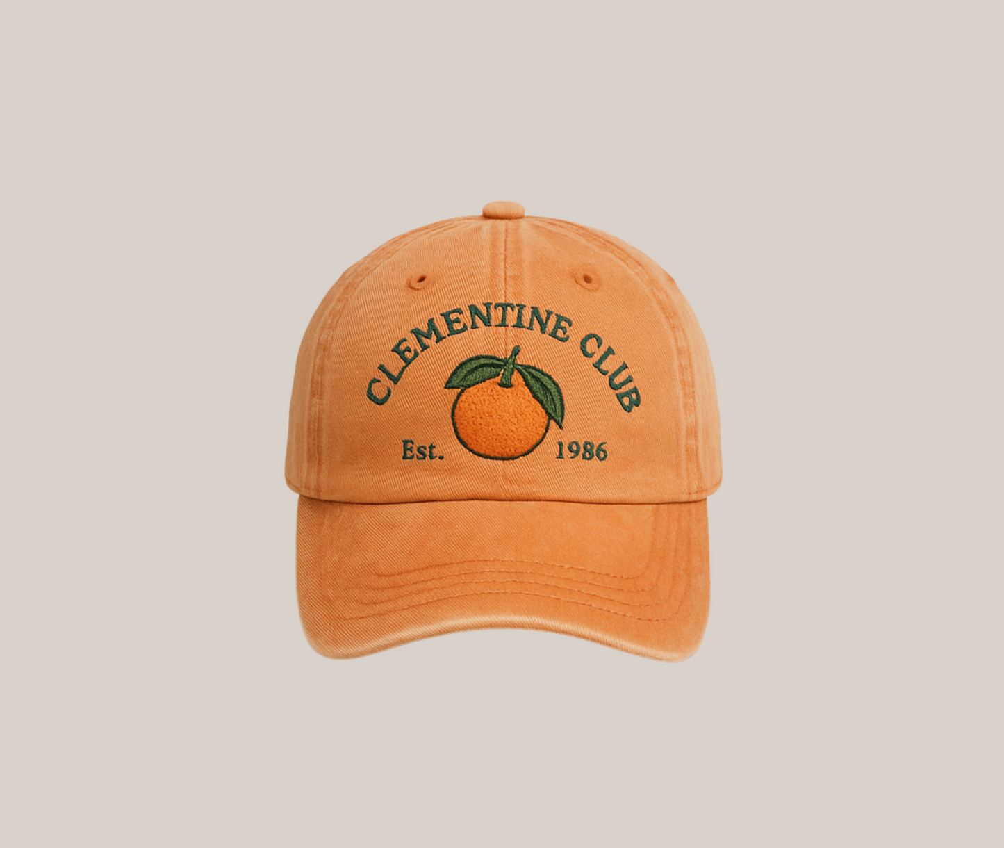Premium vintage kepsar med fruktmotiv