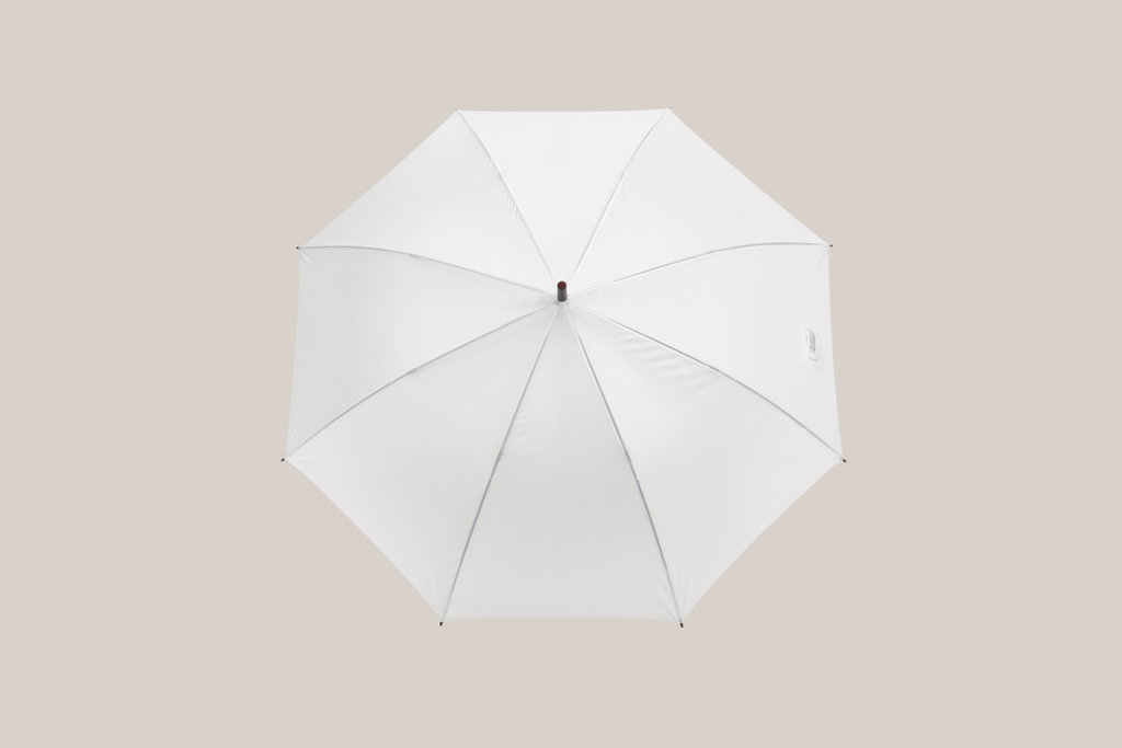 Paraply med eget tryck – Stilrent, robust & vattentätt för alla väder