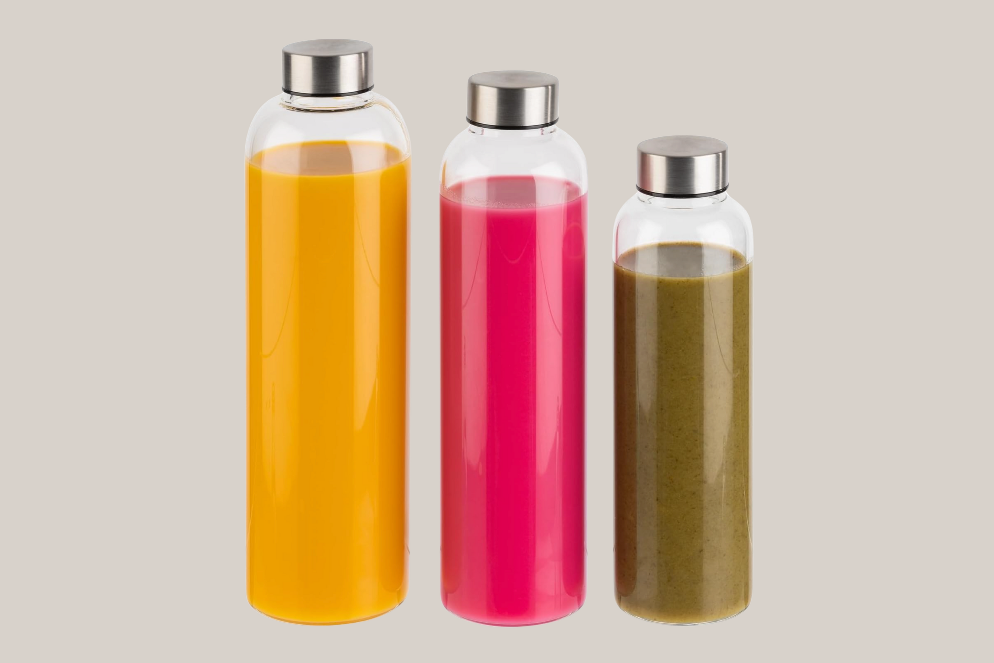 Vattenflaska i glas med eget tryck – 500 ml