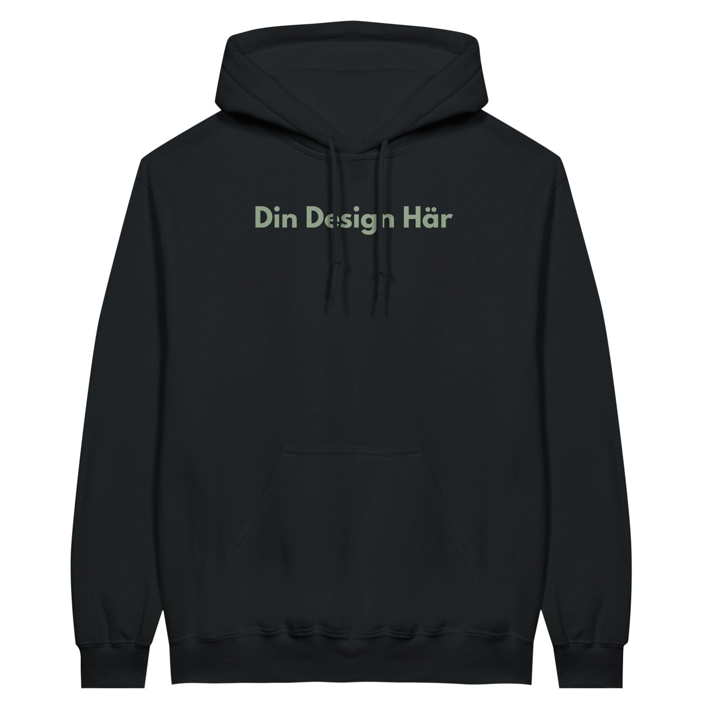 ULTRA PRINT STUDIO Svart / S ULTRA PRINT STUDIO Hoodie Fleecehoodie i mellanvikt för vuxna